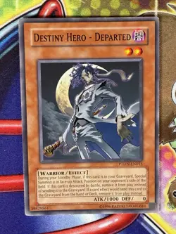 Yugioh Destiny Hero - Departed PTDN-EN015 Single - Image 1