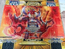 Yugioh National 2020 WCQ "Ferocious Flame Swordsman" Spielmatte - Image 1