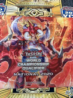Yugioh National 2020 WCQ "Ferocious Flame Swordsman" Spielmatte - Image 2
