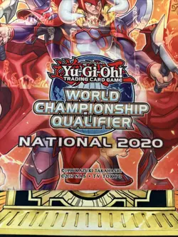 Yugioh National 2020 WCQ "Ferocious Flame Swordsman" Spielmatte - Image 5