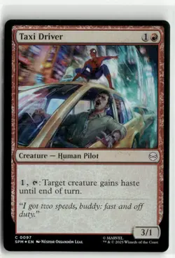 Taxi Driver FOIL - Spider-Man MTG NM - Image 1