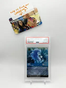 Disney Lorcana Sisu Divine Water Dragon Enchanted Holo 214/204 PSA 10 EN 2023 - Image 1