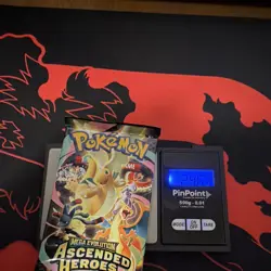Pokemon TCG Very Heavy Ascended Heroes Pack! (24.63G) potentially god pack !!! - Image 1