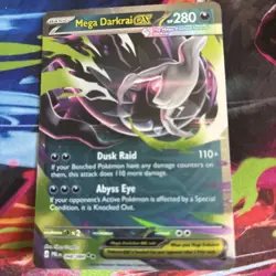 Mega Darkrai EX 048/084 Double Rare - Pokemon TCG Pitch Black - NM - Image 1