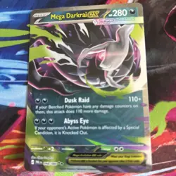 Mega Darkrai EX 048/084 Double Rare - Pokemon TCG Pitch Black - NM - Image 2