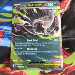 Mega Darkrai EX 048/084 Double Rare - Pokemon TCG Pitch Black - NM - Image 5