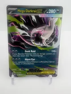 Pokemon TCG- Mega Darkrai ex 048/084 Double Rare- Pitch Black NM - Image 1