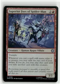 Superior Foes of Spider-Man FOIL - Spider-Man MTG NM - Image 1