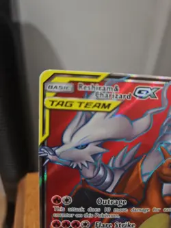 Pokemon TCG Reshiram & Charizard GX Promo Card 194/214 SM Unbroken Bonds - Image 2