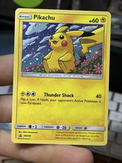 #2 Pikachu SM206 Black Star Promo 2019 Holo Rare Pokemon Card TCG - Image 3