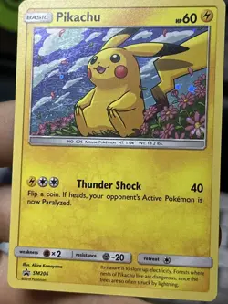#2 Pikachu SM206 Black Star Promo 2019 Holo Rare Pokemon Card TCG - Image 5