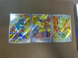 Pokemon First Partner Series 2 Johto Chikorita 046 Cyndaquil 047 Totodile 048 - Image 1