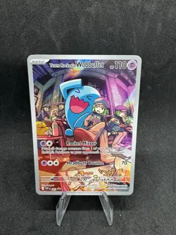 Team Rocket's Wobbuffet #203 SV: Scarlet & Violet Promo Cards Pokemon - Image 1