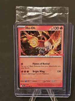 Ho-Oh 010/086 GameStop Promo Stamped Pokemon TCG Chaos Rising SEALED - Image 1