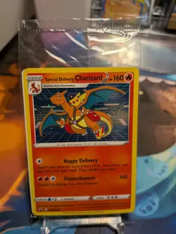 Pokemon Special Delivery Charizard SWSH075 Promo Sealed - Image 1