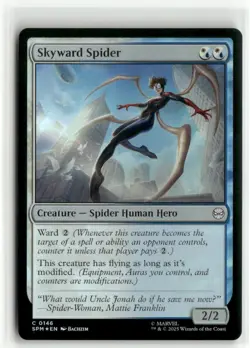 Skyward Spider FOIL - Spider-Man MTG NM - Image 1