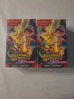 Pokemon TCG Ascended Heroes Booster Bundle Lot of 2 Sealed - Image 1