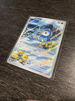 Pokemon TCG Piplup 098/094 Me02 Phantasmal Flames Illustration Rare Holo EN 70HP - Image 3