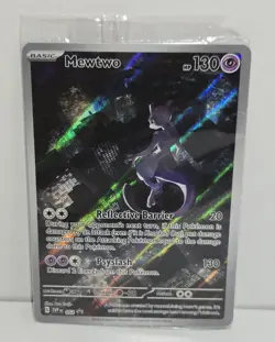 SEALED Mewtwo #052 SV Scarlet & Violet 151 Promo Holo English 2023 - Image 1