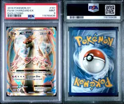 Pokemon TCG XY Evolutions 2016 Charizard EX #101/108 FA/M PSA Graded Mint 9 - Image 2