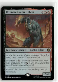 Ultimate Green Goblin FOIL - Spider-Man MTG NM - Image 1