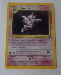 Pokemon, Jungle, Haunter 6/62, Holo Stage 1, 50 HP Basic - Image 1