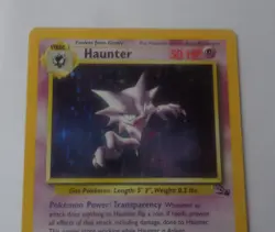 Pokemon, Jungle, Haunter 6/62, Holo Stage 1, 50 HP Basic - Image 2