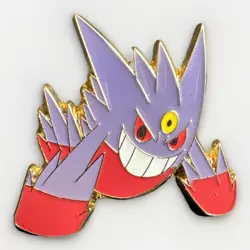 Pokemon Official Mega Gengar Enamel Collector Pin 2016 Nintendo TCG Rare - Image 1
