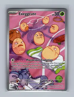 Exeggcute 192/191 Illustration Rare Surging Sparks Pokemon Holo Near Mint - Image 1