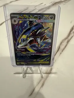 Mega Sharpedo ex 127/094 SIR Special Illustration Pokemon Phantasmal Flames MINT - Image 1
