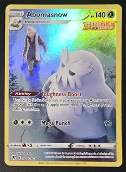 Abomasnow TG01/TG30 2022 Pokemon Astral Radiance TRAINER GALLERY Ultra Rare Holo - Image 1