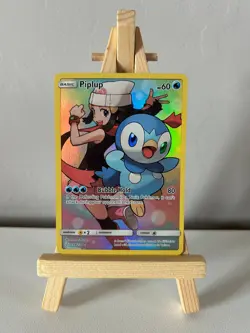 Pokemon Piplup (Secret Rare) 239/236 Sm-Cosmic Eclipse Holo - Image 1