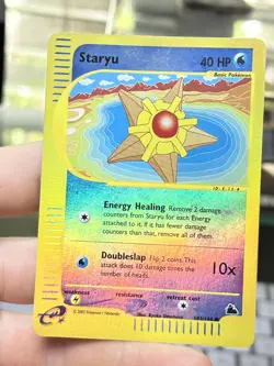 Staryu 103/144 Skyridge 2003 Reverse Holo Vintage E-Reader Pokemon Card - Image 5