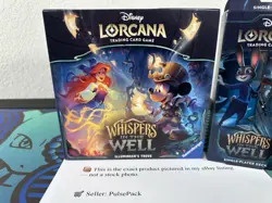 Disney Lorcana Whispers In The Well Trove + 2 Starter Decks New Factory Sealed - Image 2