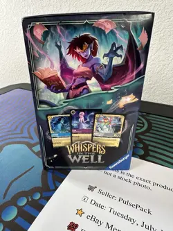 Disney Lorcana Whispers In The Well Trove + 2 Starter Decks New Factory Sealed - Image 4