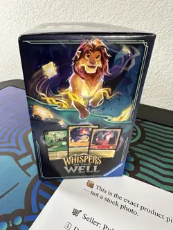 Disney Lorcana Whispers In The Well Trove + 2 Starter Decks New Factory Sealed - Image 5