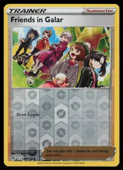 Friends in Galar 140/172 Uncommon Brilliant Stars Pokemon Reverse Holo Near Mint - Image 1