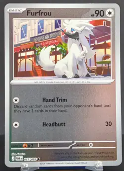 Pokemon Furfrou #067/088 English POR Perfect Order Reverse Holo - Image 1