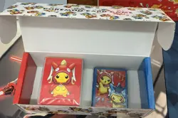 Pokemon TCG - XY Magikarp & Gyarados Poncho Pikachu Special Box - Opened - Image 5