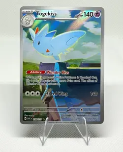 Togekiss 235/217 ASC IR Full Art Holo 140HP ENG Pokemon Card - Image 1