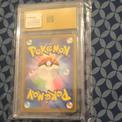 Pokemon Mew ex 195/165 Card 151 Super Rare Holo CGC Pristine 10 2023 - Image 2