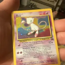 SWIRL The Pokemon Company Mew 09/53 Wotc Promo Holo Pokemon TCG English - Image 3