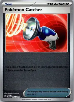 Pokemon TCG Perfect Order Pokemon Catcher POR 082/088 Reverse Holo NM - Image 1
