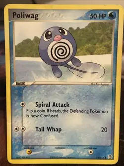 Poliwag- ex FireRed & LeafGreen 75/112 2004 MP/HP Pokemon - Image 1