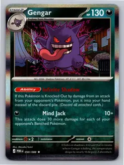 Gengar 050/088 Rare Perfect Order Pokemon Holo Near Mint - Image 1