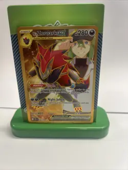 Pokemon N's Zoroark ex 189/159 Hyper Rare Journey Together Pokemon Holo NM - Image 4