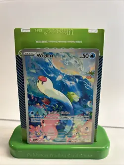 Pokemon Wiglett 206/198 SV01 Scarlet & Violet Illustration Rare Holo - Image 1