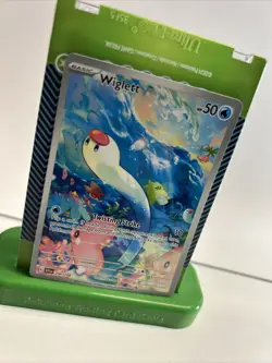 Pokemon Wiglett 206/198 SV01 Scarlet & Violet Illustration Rare Holo - Image 2