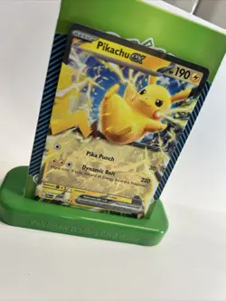 Pikachu ex Holo 063/193 Double Rare SV02: Paldea Evolved LP Pokemon Card - Image 2