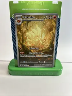 Pokemon TCG Ninetales #199/197 Holo SV03: Obsidian Flames NM - Image 4